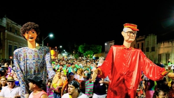 Bloco do Zé Pereira é tradicional no Carnaval de Aracati. Arquivo: O Povo.